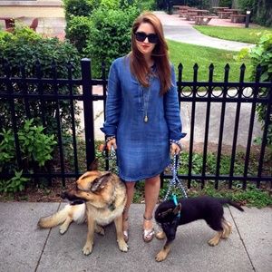 Kenneth Cole Denim Dress. Xs